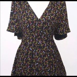 Free people meet Virginia black comb romper